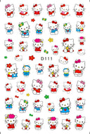 Sanrio Cute Cartoon Nail Stickers Set Anime Inspired Art Sanrio Cute Cartoon Nail Stickers Set Anime Inspired Art
