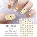 Sanrio Cute Cartoon Nail Stickers Set Anime Inspired Art Sanrio Cute Cartoon Nail Stickers Set Anime Inspired Art