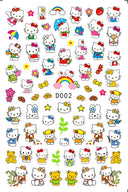 Sanrio Cute Cartoon Nail Stickers Set Anime Inspired Art Sanrio Cute Cartoon Nail Stickers Set Anime Inspired Art