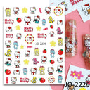 Sanrio Cute Cartoon Nail Stickers Set Anime Inspired Art Sanrio Cute Cartoon Nail Stickers Set Anime Inspired Art