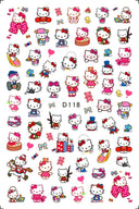 Sanrio Cute Cartoon Nail Stickers Set Anime Inspired Art Sanrio Cute Cartoon Nail Stickers Set Anime Inspired Art