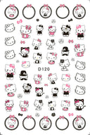 Sanrio Cute Cartoon Nail Stickers Set Anime Inspired Art Sanrio Cute Cartoon Nail Stickers Set Anime Inspired Art