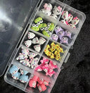 Whimsical Sanrio Hello Kitty Nail Art Charm Kit for DIY Gems Whimsical Sanrio Hello Kitty Nail Art Charm Kit for DIY Gems