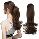SARLA Ponytail Hair Extensions Effortless Instant Glamour SARLA Ponytail Hair Extensions Effortless Instant Glamour