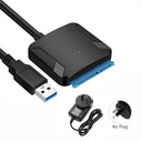 SATA to USB 3.0 Converter Cable for High-Speed Data Transfer SATA to USB 3.0 Converter Cable for High-Speed Data Transfer