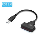SATA to USB Adapter Cable for High-Speed SSD Transfer SATA to USB Adapter Cable for High-Speed SSD Transfer