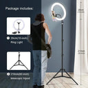 Professional Ring Light with Adjustable Tripod and Smartphone Holder Professional Ring Light with Adjustable Tripod and Smartphone Holder