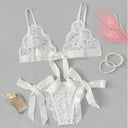 Sexy Lace Bra Brief Set: Elegant Lingerie for You Sexy Lace Bra Brief Set: Elegant Lingerie for You