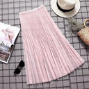 Sexy Mesh Lace Korean High Waist Beach Midi Skirt Chic Sexy Mesh Lace Korean High Waist Beach Midi Skirt Chic
