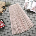 Sexy Mesh Lace Korean High Waist Beach Midi Skirt Chic Sexy Mesh Lace Korean High Waist Beach Midi Skirt Chic