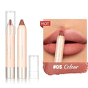 Sexy Red Matte Lip Liner Pen Long Lasting Waterproof Nude Brown Sexy Red Matte Lip Liner Pen Long Lasting Waterproof Nude Brown