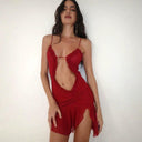 Sexy Tulle Crop Top Dress Fashion Forward Summer Style Sexy Tulle Crop Top Dress Fashion Forward Summer Style