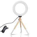 Versatile Mini LED Ring Light Kit for Stunning Videos Versatile Mini LED Ring Light Kit for Stunning Videos