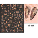 Shimmering Celestial Nail Art Decals Kit For Elegant Designs Shimmering Celestial Nail Art Decals Kit For Elegant Designs