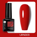 Shiny Pink Red Gel Nail Polish Reflective Long-Lasting Glamour Shiny Pink Red Gel Nail Polish Reflective Long-Lasting Glamour