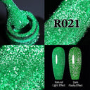 Shiny Pink Red Gel Nail Polish Reflective Long-Lasting Glamour Shiny Pink Red Gel Nail Polish Reflective Long-Lasting Glamour