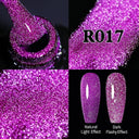 Shiny Pink Red Gel Nail Polish Reflective Long-Lasting Glamour Shiny Pink Red Gel Nail Polish Reflective Long-Lasting Glamour