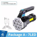 Shustar S141 LED Flashlight Powerful Rechargeable Torch Shustar S141 LED Flashlight Powerful Rechargeable Torch