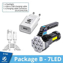 Shustar S141 LED Flashlight Powerful Rechargeable Torch Shustar S141 LED Flashlight Powerful Rechargeable Torch