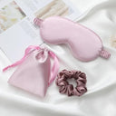 Silk Sleep Mask Set with Hair Accessories for Beauty Sleep Silk Sleep Mask Set with Hair Accessories for Beauty Sleep