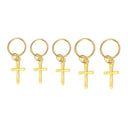 Silver Hair Rings Set for Braids Dreadlocks Extensions Silver Hair Rings Set for Braids Dreadlocks Extensions