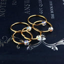 Silver Hair Rings Set for Braids Dreadlocks Extensions Silver Hair Rings Set for Braids Dreadlocks Extensions