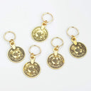 Silver Hair Rings Set for Braids Dreadlocks Extensions Silver Hair Rings Set for Braids Dreadlocks Extensions