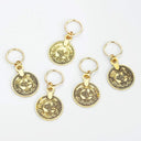 Silver Hair Rings Set For Braids Dreadlocks Extensions Silver Hair Rings Set For Braids Dreadlocks Extensions