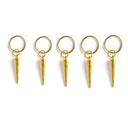 Silver Hair Rings Set For Braids Dreadlocks Extensions Silver Hair Rings Set For Braids Dreadlocks Extensions