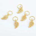 Silver Hair Rings Set for Braids Dreadlocks Extensions Silver Hair Rings Set for Braids Dreadlocks Extensions