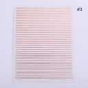 Silver Tribal 3D Nail Art Sticker Set Enhance Your Style Silver Tribal 3D Nail Art Sticker Set Enhance Your Style