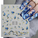 Silver Tribal 3D Nail Art Sticker Set Enhance Your Style Silver Tribal 3D Nail Art Sticker Set Enhance Your Style