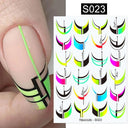 Silver Tribal 3D Nail Art Sticker Set Enhance Your Style Silver Tribal 3D Nail Art Sticker Set Enhance Your Style
