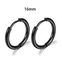 Simple Stainless Steel Hoop Earrings for Cartilage Piercings Simple Stainless Steel Hoop Earrings for Cartilage Piercings