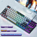 SKYLION H87 Mechanical Keyboard Vibrant Backlight Gaming SKYLION H87 Mechanical Keyboard Vibrant Backlight Gaming