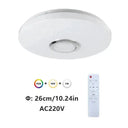 Smart RGB Bluetooth Ceiling Light With Music Sync Remote Smart RGB Bluetooth Ceiling Light With Music Sync Remote