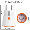 Smart Zigbee Plug Energy Monitor Switch With Voice Control Smart Zigbee Plug Energy Monitor Switch With Voice Control