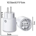 Smart Zigbee Plug Energy Monitor Switch With Voice Control Smart Zigbee Plug Energy Monitor Switch With Voice Control