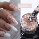 Snowflake Glitter Gel Nail Polish Sparkling Snow Nails Set Snowflake Glitter Gel Nail Polish Sparkling Snow Nails Set