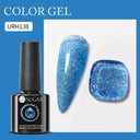 Snowflake Glitter Gel Nail Polish Sparkling Snow Nails Set Snowflake Glitter Gel Nail Polish Sparkling Snow Nails Set