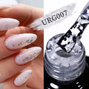 Snowflake Glitter Gel Nail Polish Sparkling Snow Nails Set Snowflake Glitter Gel Nail Polish Sparkling Snow Nails Set