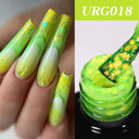 Snowflake Glitter Gel Nail Polish Sparkling Snow Nails Set Snowflake Glitter Gel Nail Polish Sparkling Snow Nails Set