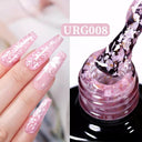 Snowflake Glitter Gel Nail Polish Sparkling Snow Nails Set Snowflake Glitter Gel Nail Polish Sparkling Snow Nails Set