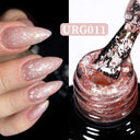 Snowflake Glitter Gel Nail Polish Sparkling Snow Nails Set Snowflake Glitter Gel Nail Polish Sparkling Snow Nails Set