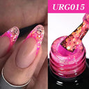 Snowflake Glitter Gel Nail Polish Sparkling Snow Nails Set Snowflake Glitter Gel Nail Polish Sparkling Snow Nails Set