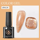 Snowflake Glitter Gel Nail Polish Sparkling Snow Nails Set Snowflake Glitter Gel Nail Polish Sparkling Snow Nails Set