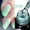 Snowflake Glitter Gel Nail Polish Sparkling Snow Nails Set Snowflake Glitter Gel Nail Polish Sparkling Snow Nails Set