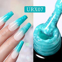 Snowflake Glitter Gel Nail Polish Sparkling Snow Nails Set Snowflake Glitter Gel Nail Polish Sparkling Snow Nails Set