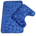 Soft Bathroom Mat Set: Absorbent Anti-Slip Shower Rugs Soft Bathroom Mat Set: Absorbent Anti-Slip Shower Rugs