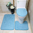 Soft Bathroom Mat Set: Absorbent Shower Rugs for Comfort Soft Bathroom Mat Set: Absorbent Shower Rugs for Comfort
